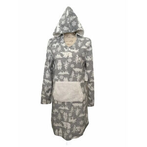 Jane and Bleecker Hooded Lounger Sleepwear‎ Size Medium NWT